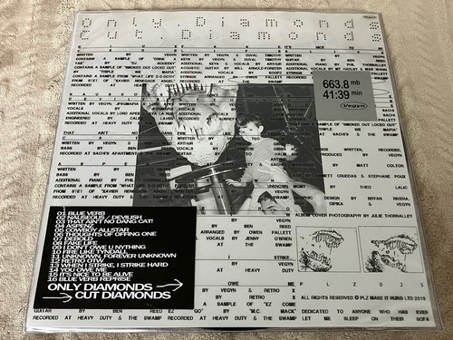 Sold out first press vegyn - *sold,
