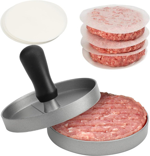Pressa per burger antiaderente - pressa,